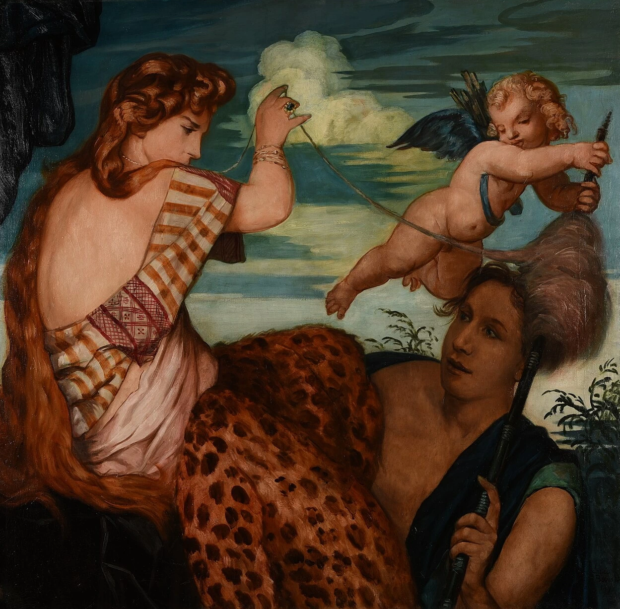 Ercole e Onfale - Museo di Belle Arti di Reims